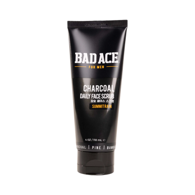 ACTIVATED CHARCOAL FACE SCRUB BAD ACE