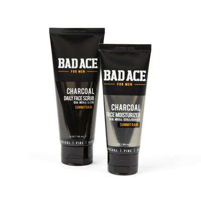 ACTIVATED CHARCOAL SKINCARE SET