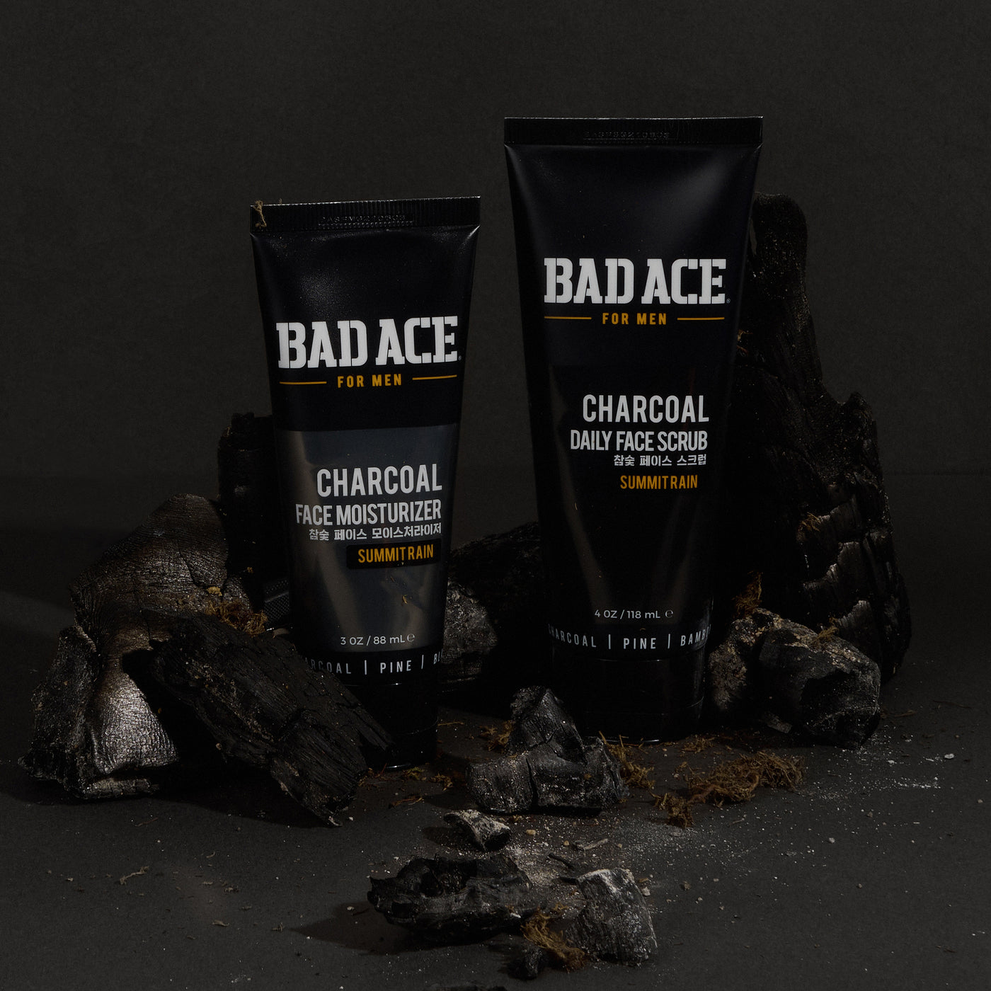 ACTIVATED CHARCOAL SKINCARE SET