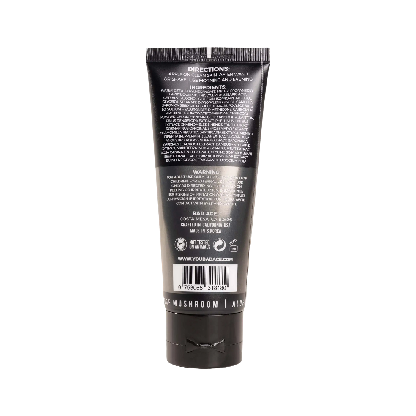 ACTIVATED CHARCOAL FACE MOISTURIZER