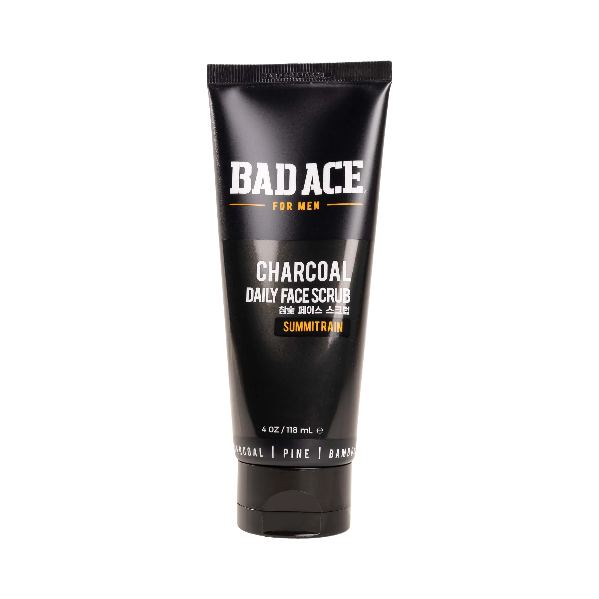 ACTIVATED CHARCOAL FACE SCRUB BAD ACE